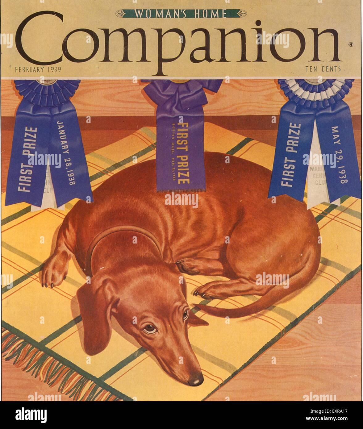 1930 USA Womans Home Companion Copertina Foto Stock