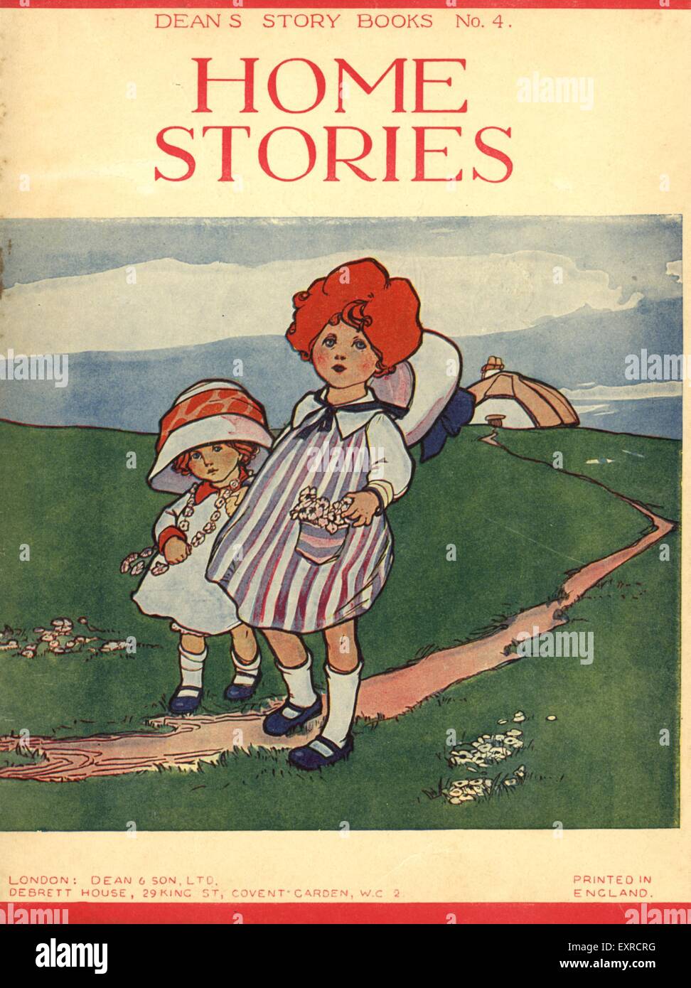 1930S UK Home Storie di copertina del libro Foto Stock