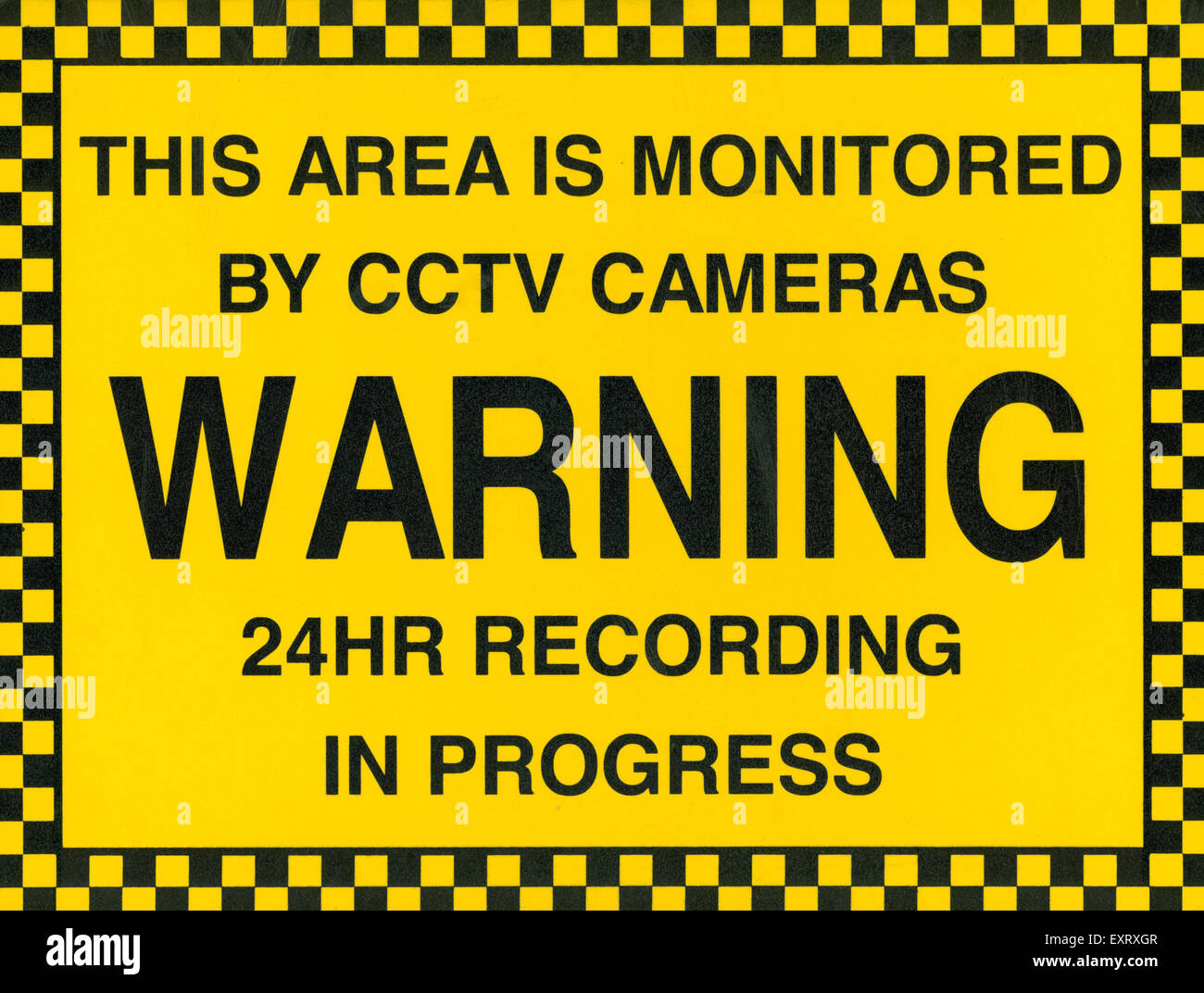 2000S UK Poster di avvertimento Foto Stock