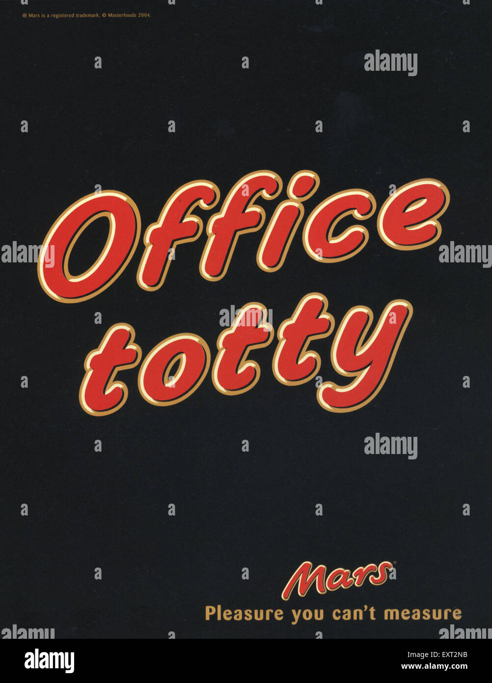 2000S UK Marte Magazine annuncio pubblicitario Foto Stock