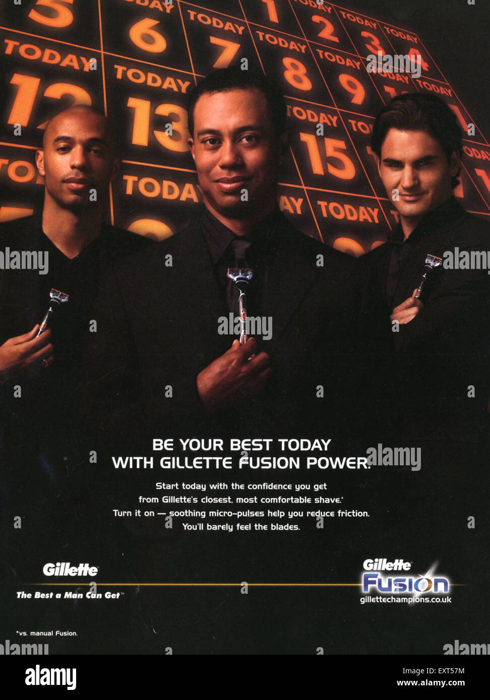 2000S UK Gillette Foto Stock