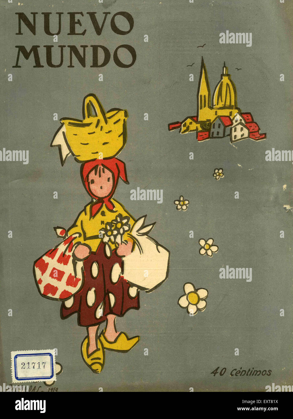 1910s Spagna Nuevo Mundo Copertina Foto Stock