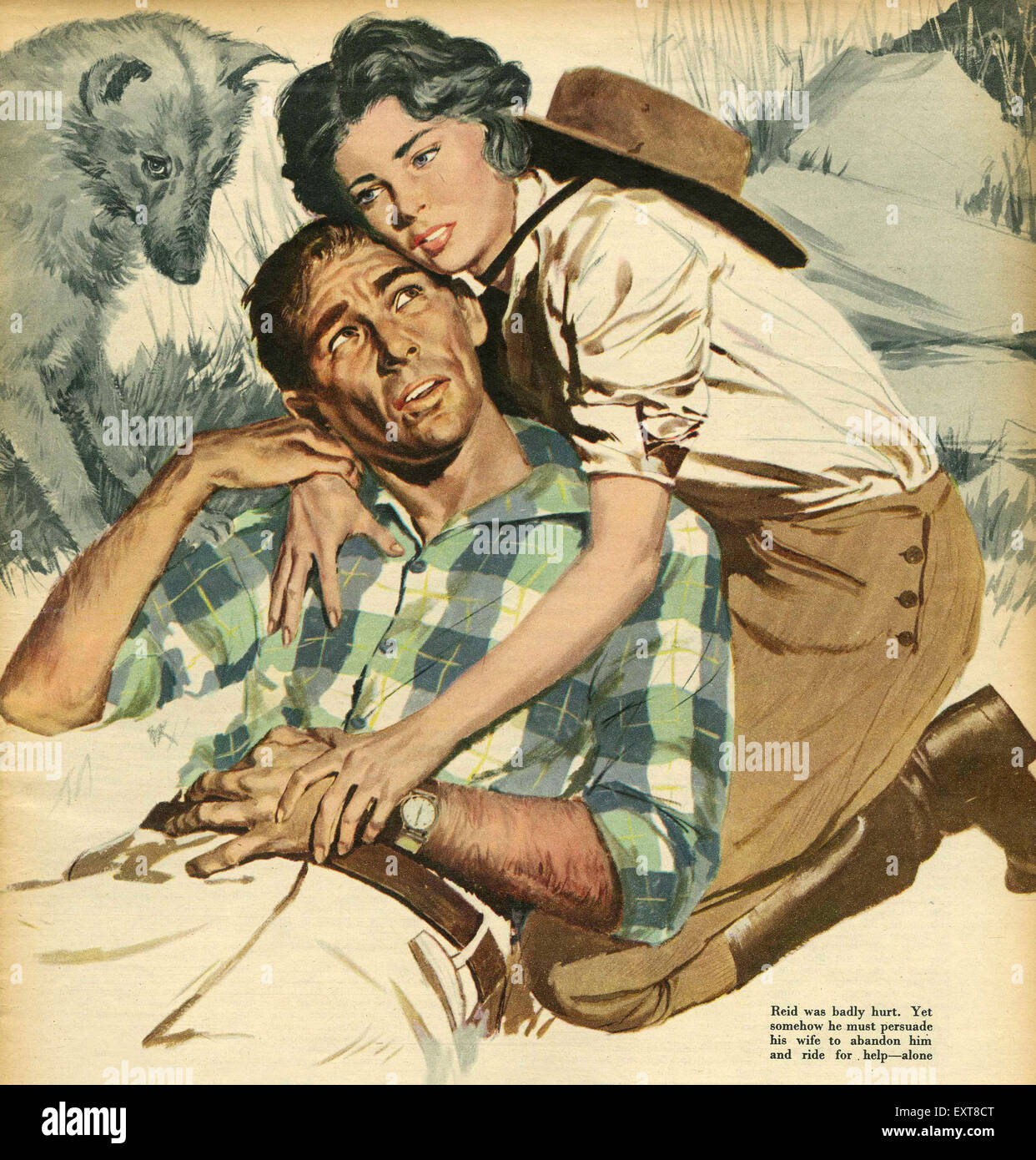 1950S UK John Bull piastra del magazzino Foto Stock