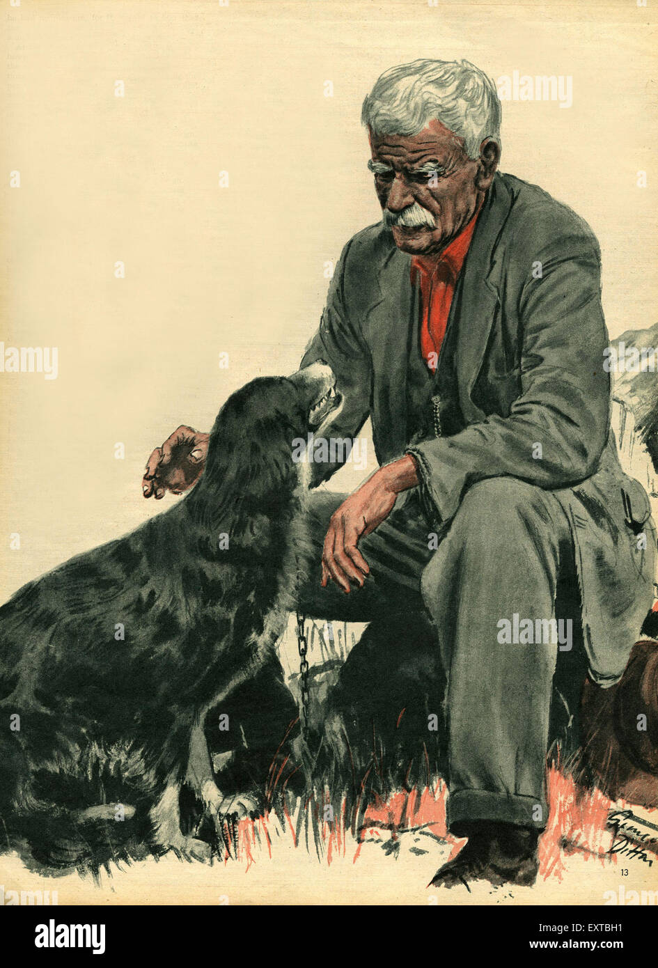 1950S UK John Bull piastra del magazzino Foto Stock