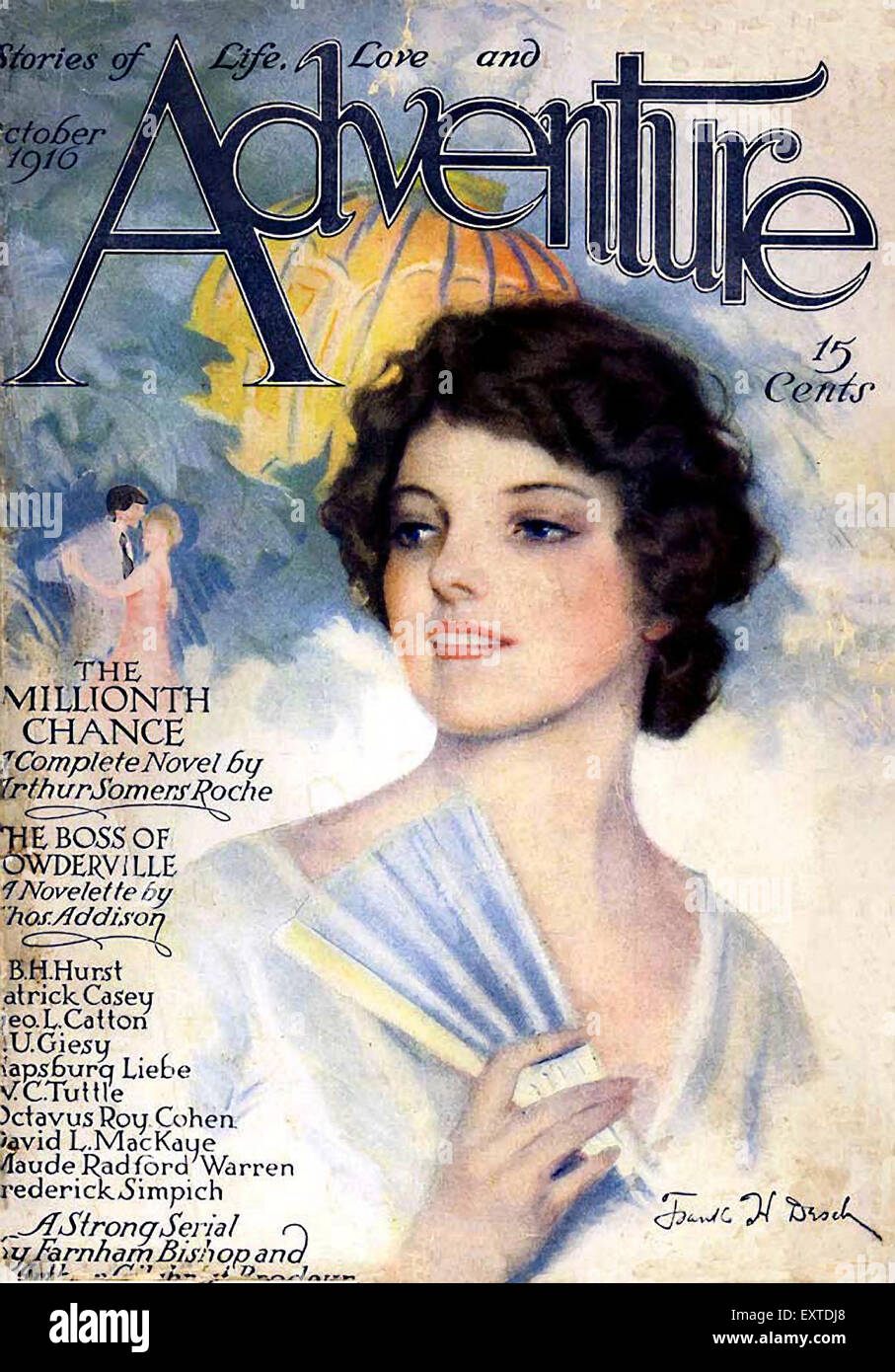 1910s USA Avventura Copertina Foto Stock