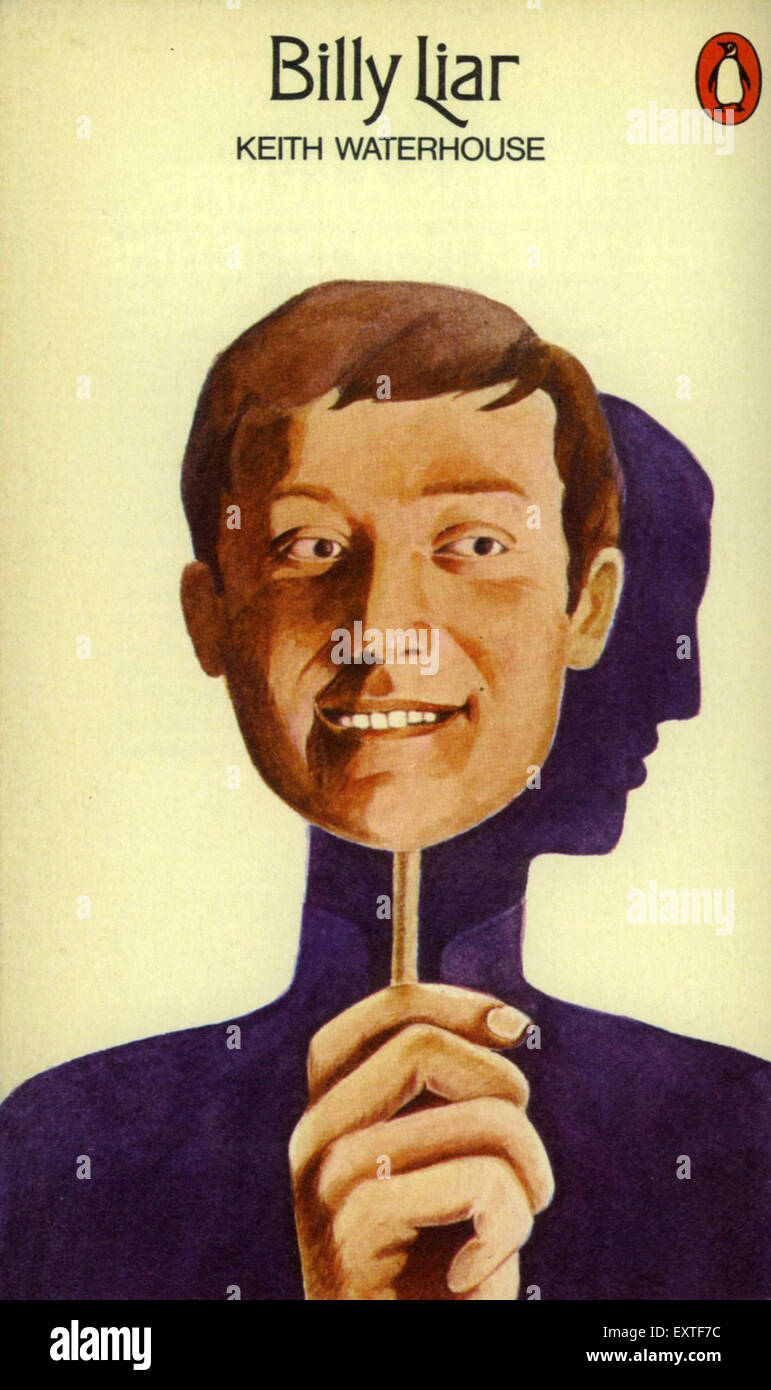 1970S UK Billy bugiardo per la copertina del libro Foto Stock