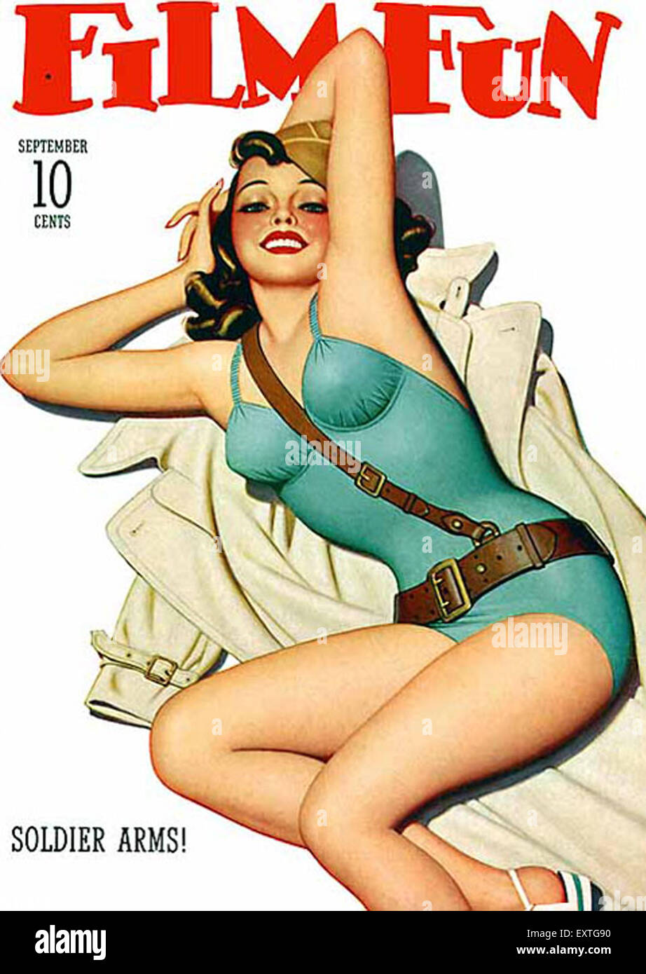 1930 USA Film divertente Copertina Foto Stock