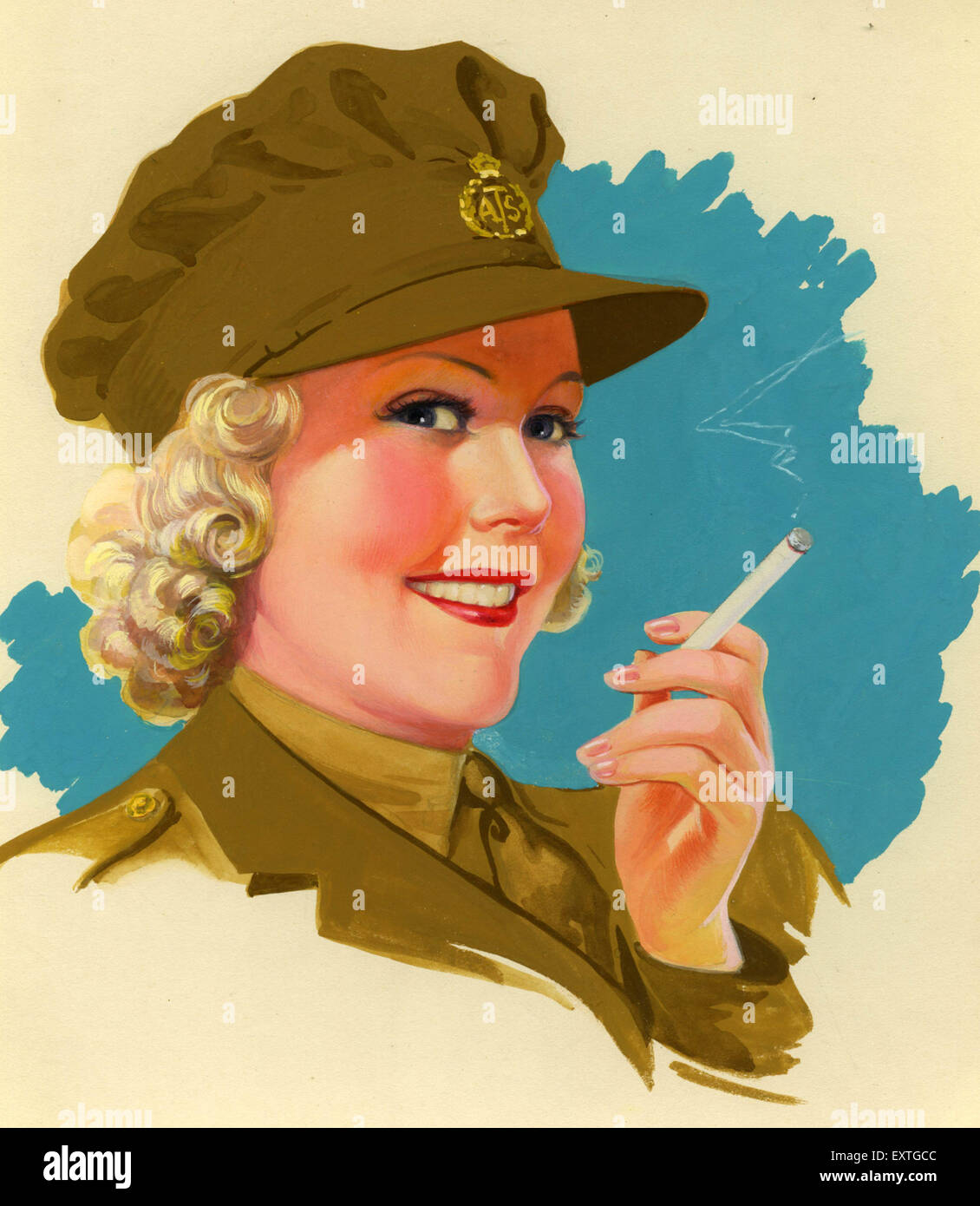1940S UK Pinups Poster Foto Stock