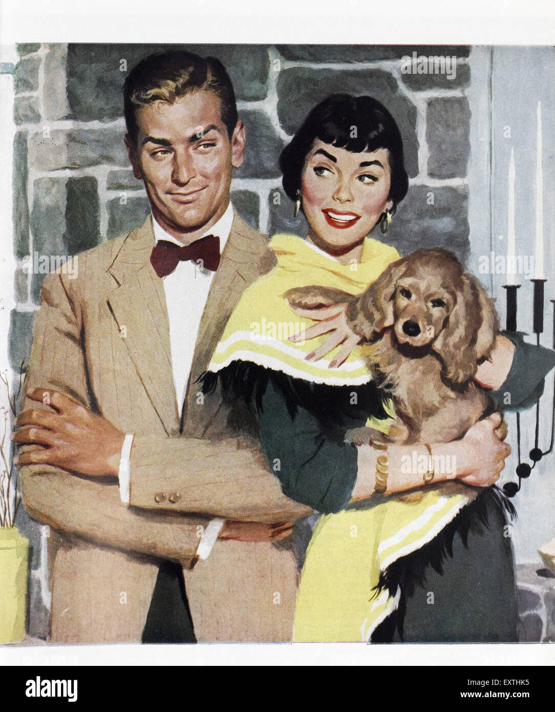 1950S UK Womans ufficiale piastra del magazzino Foto Stock