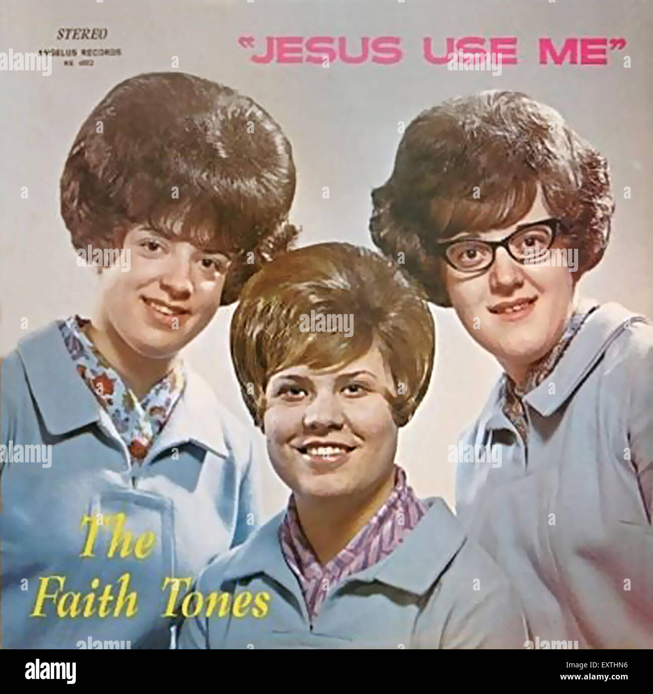 Anni sessanta usa la fede toni copertina Album Foto Stock