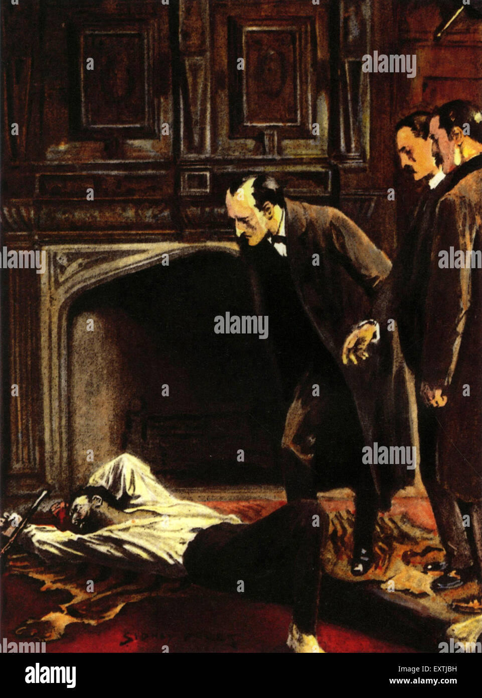 Regno Unito Sherlock Holmes Prenota piastra Foto Stock