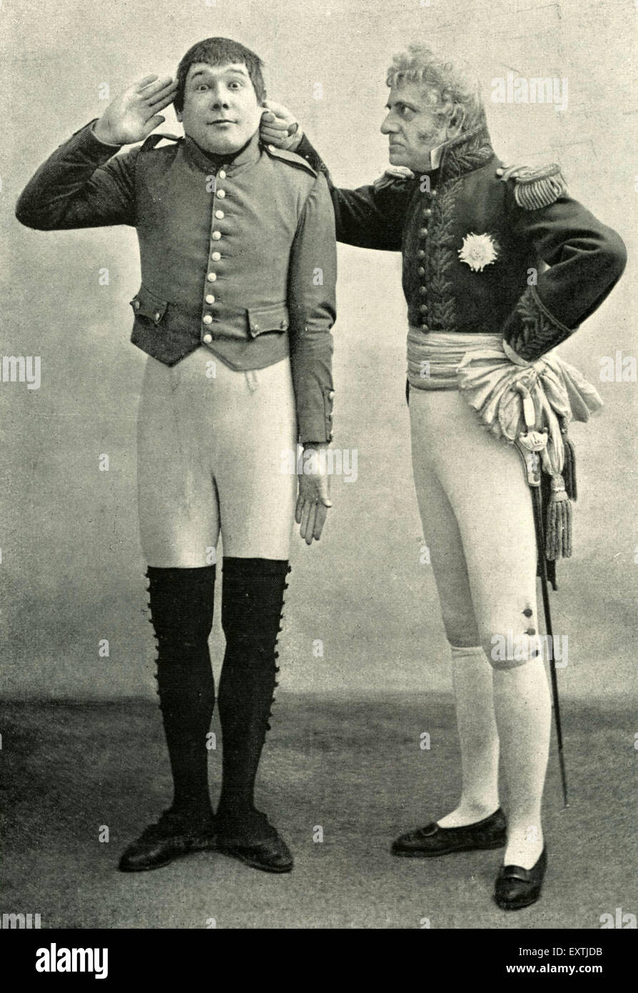 1900s France Le Theatre piastra del magazzino Foto Stock