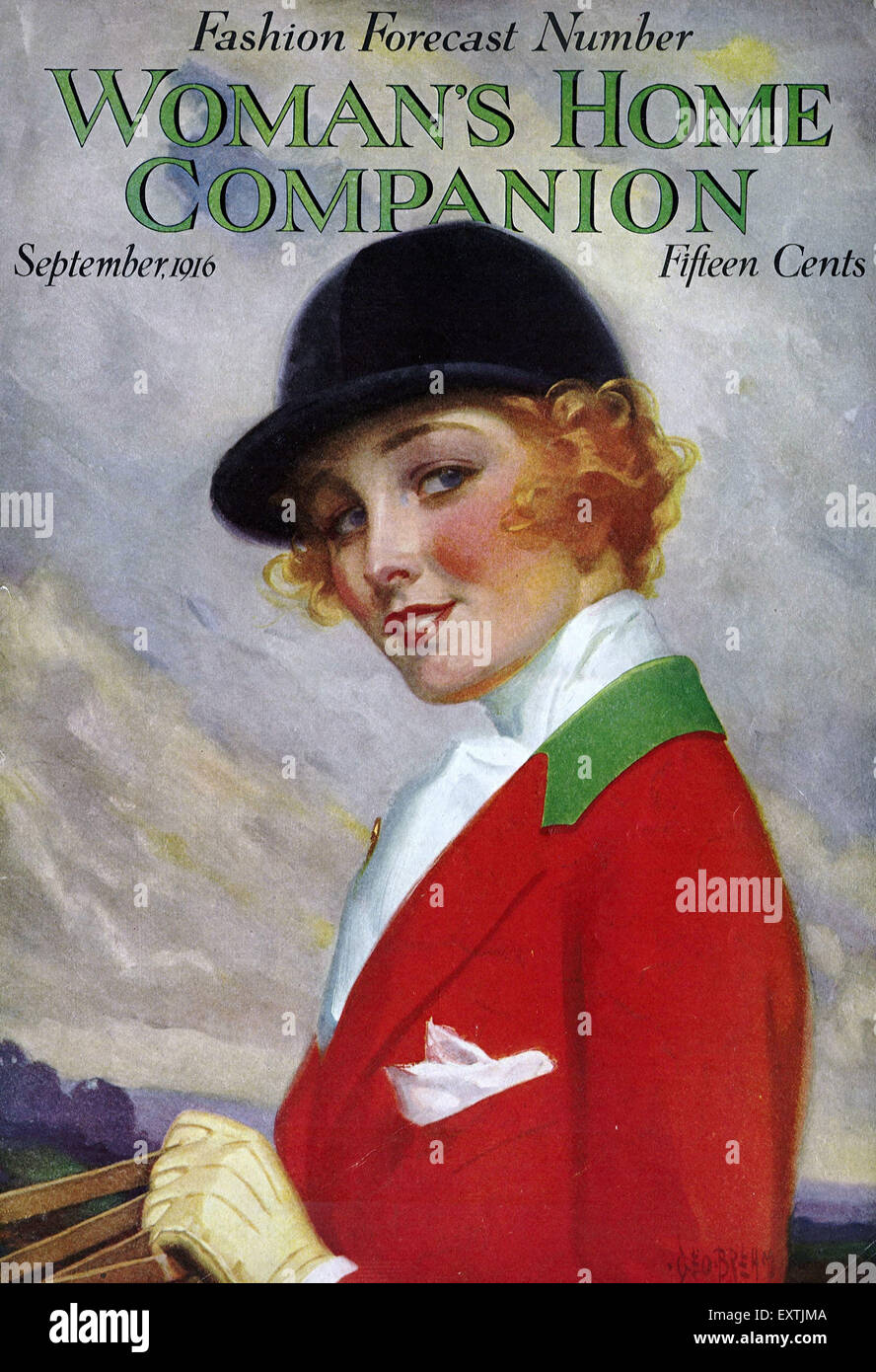 1910s USA Womans Home Companion Copertina Foto Stock
