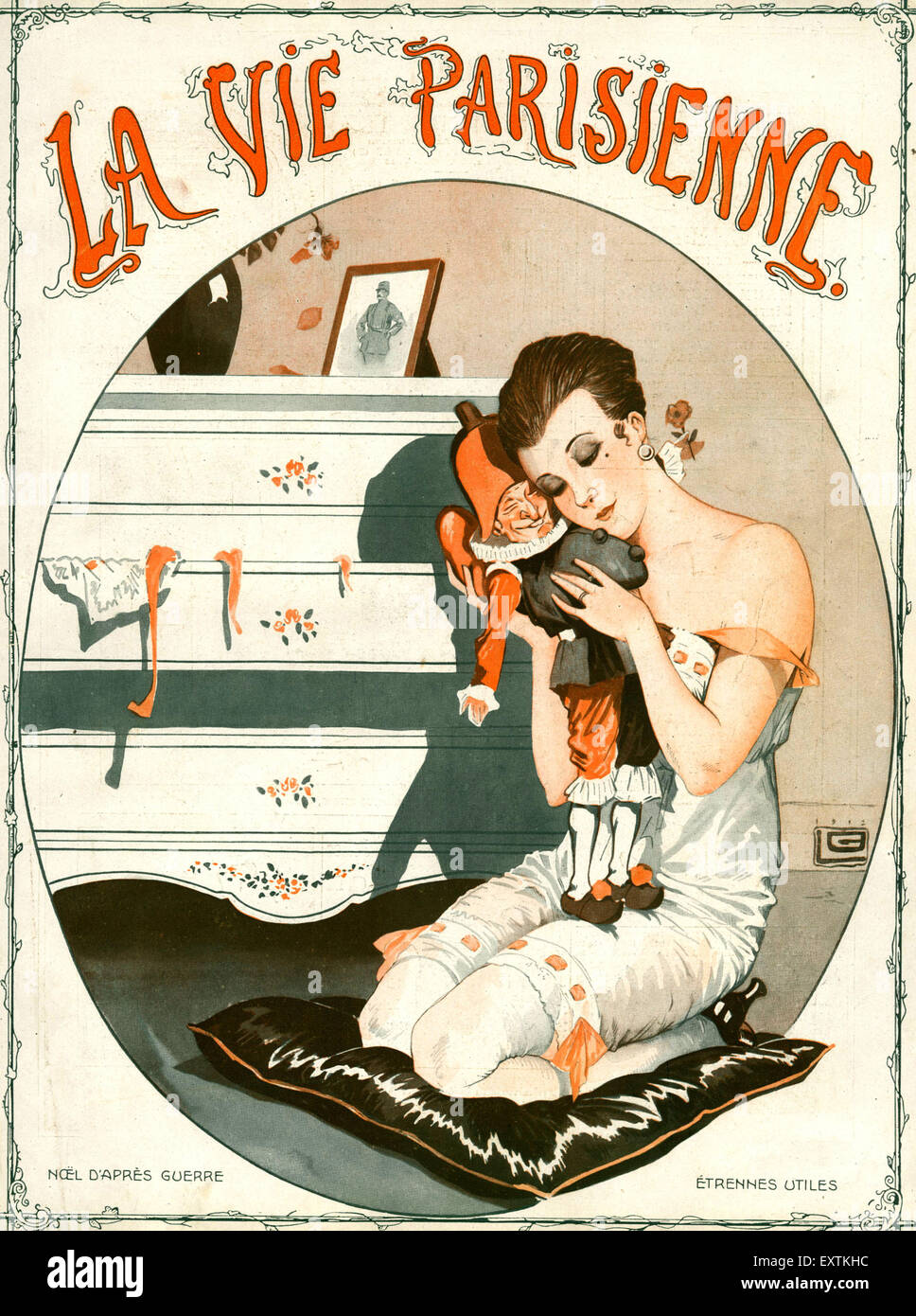 1910s Francia La Vie Parisienne Copertina Foto Stock