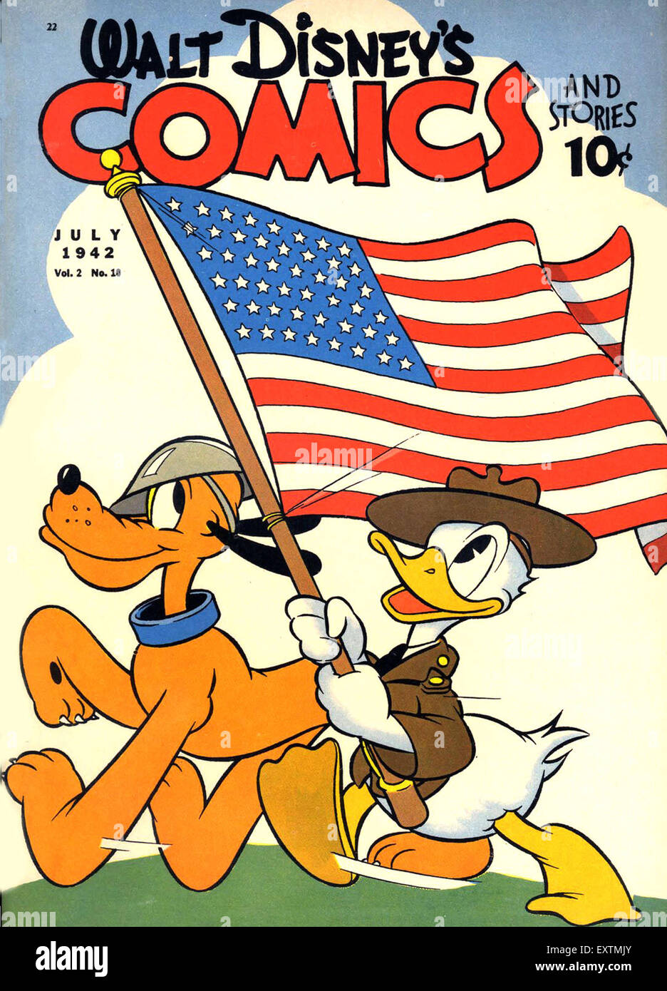 Anni sessanta Stati Uniti Walt Disney Comic/ copertura annuale Foto Stock