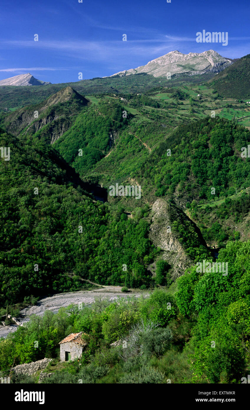 Italia, Basilicata, Parco Nazionale del Pollino, Terranova di Pollino Foto Stock
