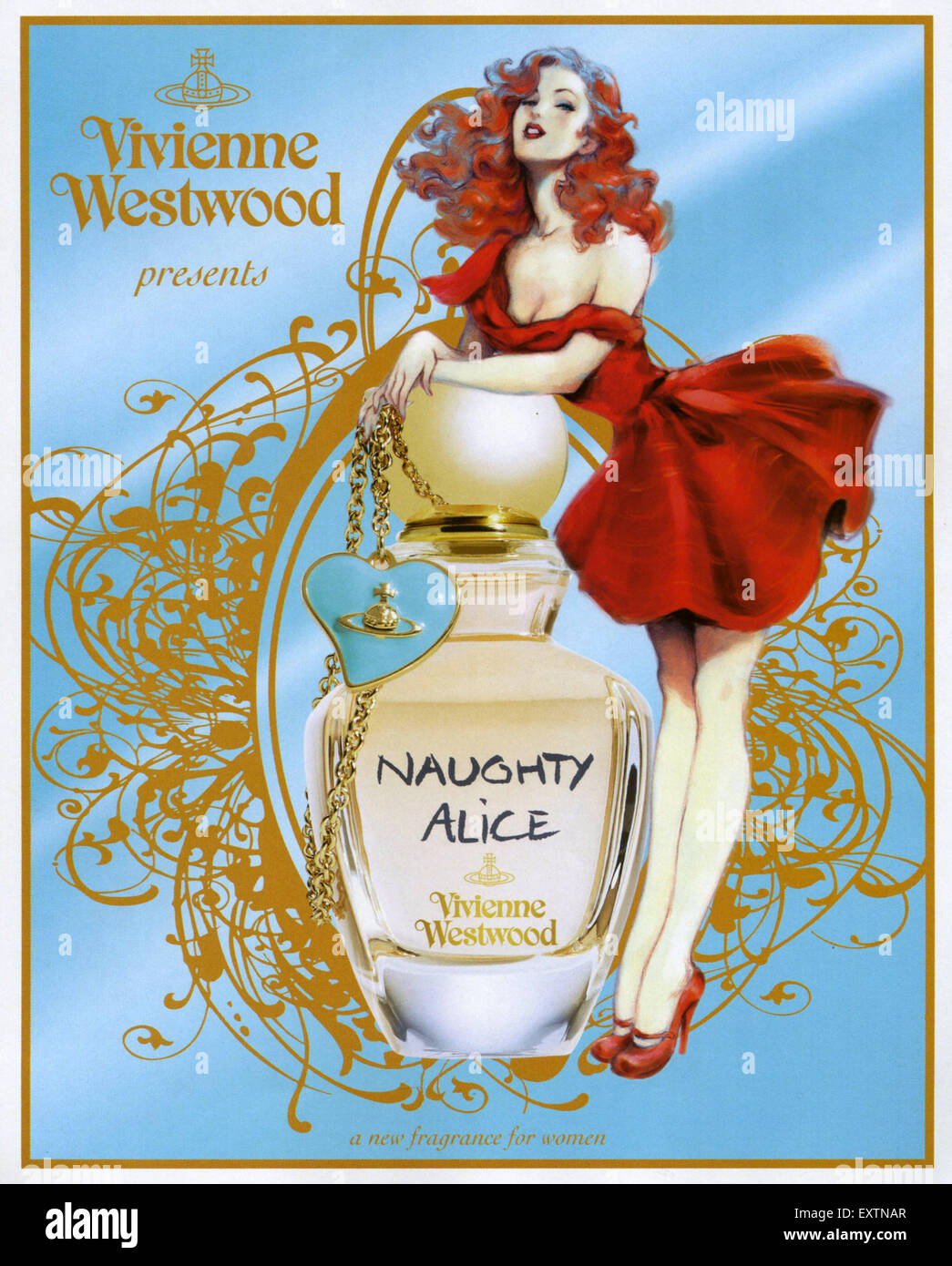 2010S UK Vivienne Westwood Magazine annuncio pubblicitario Foto Stock