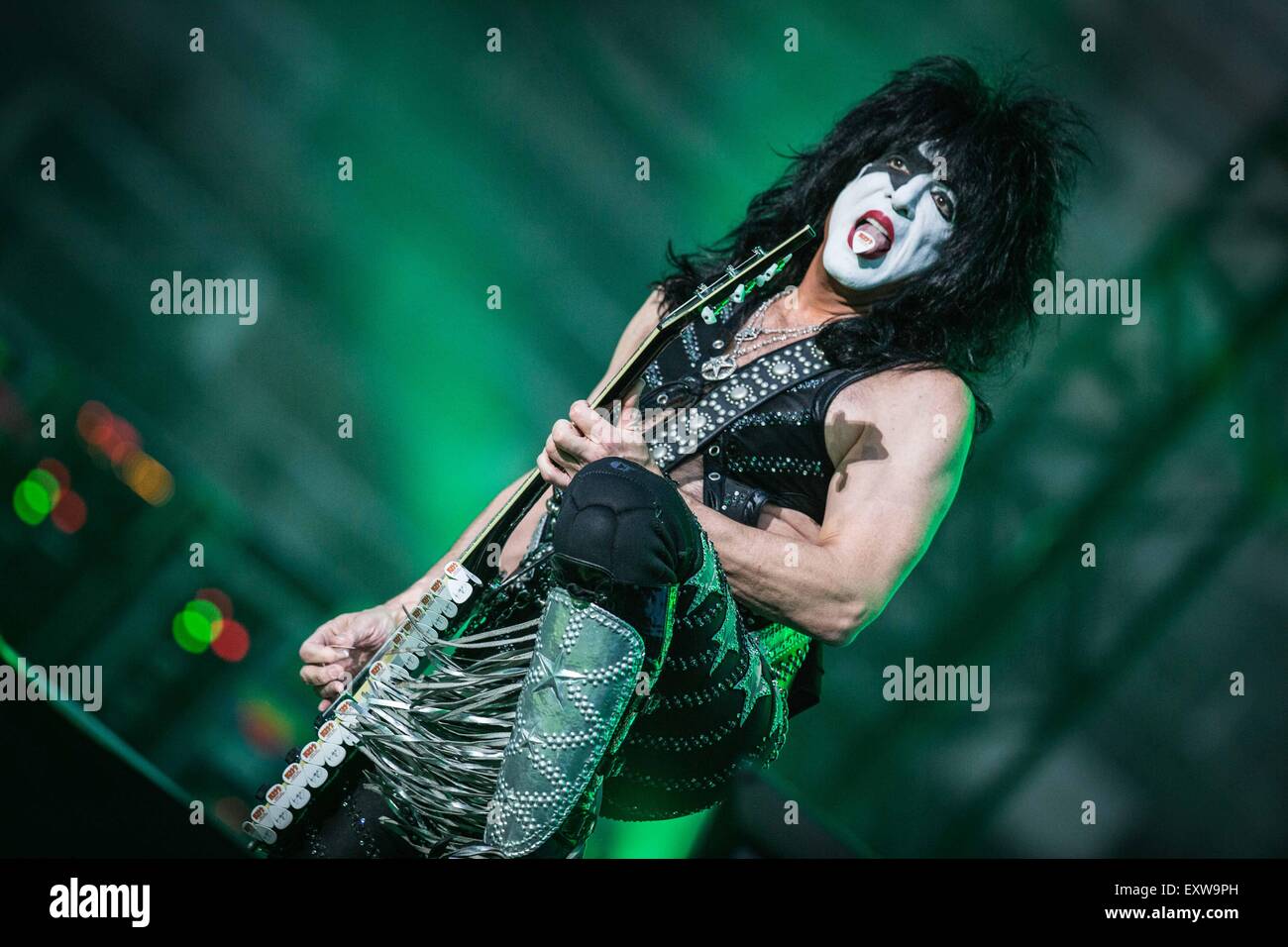 Verona, Italia. 11 juin 2015. Kiss esibirsi dal vivo a Milano © Roberto Finizio/Alamy Live News Foto Stock