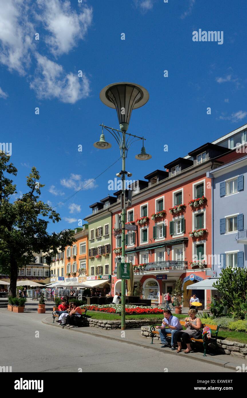 Vecchia città di Lienz, Tirolo, Austria Foto Stock