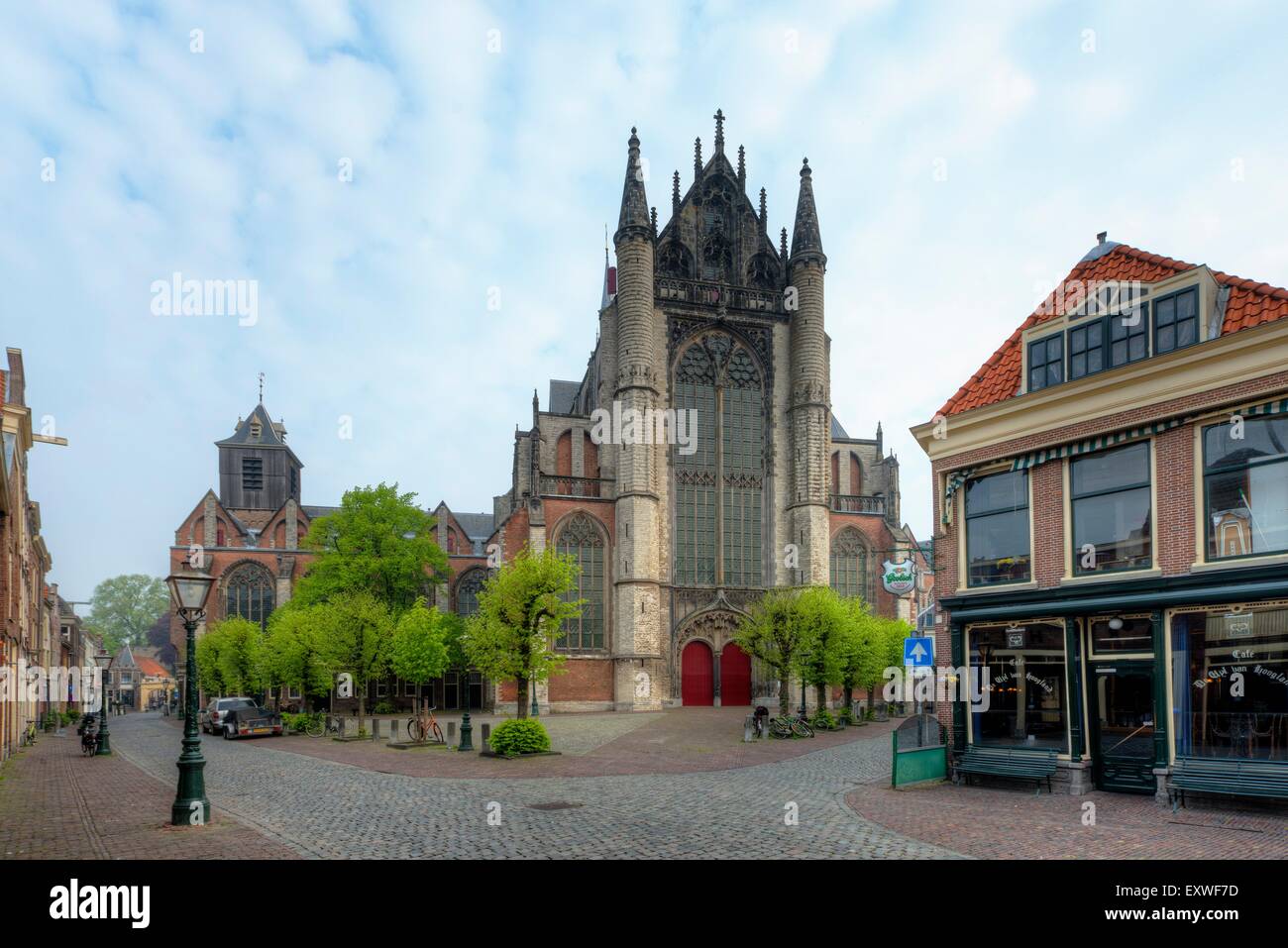 Hooglandse Kerk, Leiden, Paesi Bassi Foto Stock