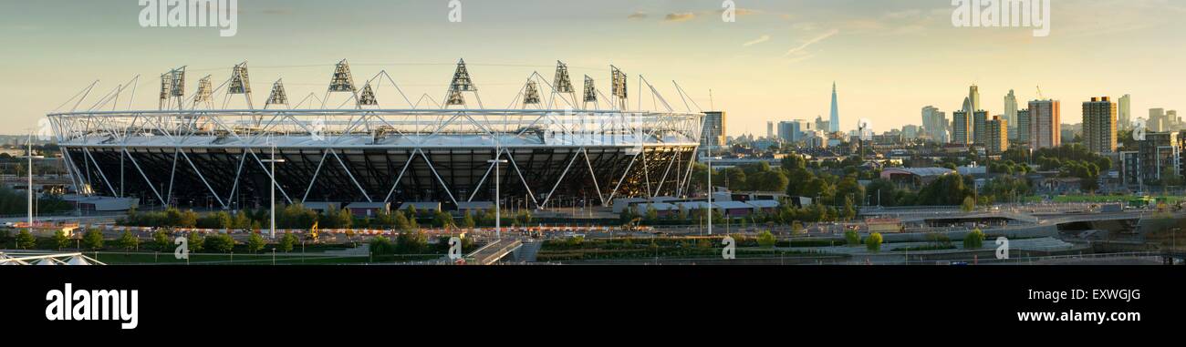 Stratford Stadio Olimpico, London, Regno Unito Foto Stock