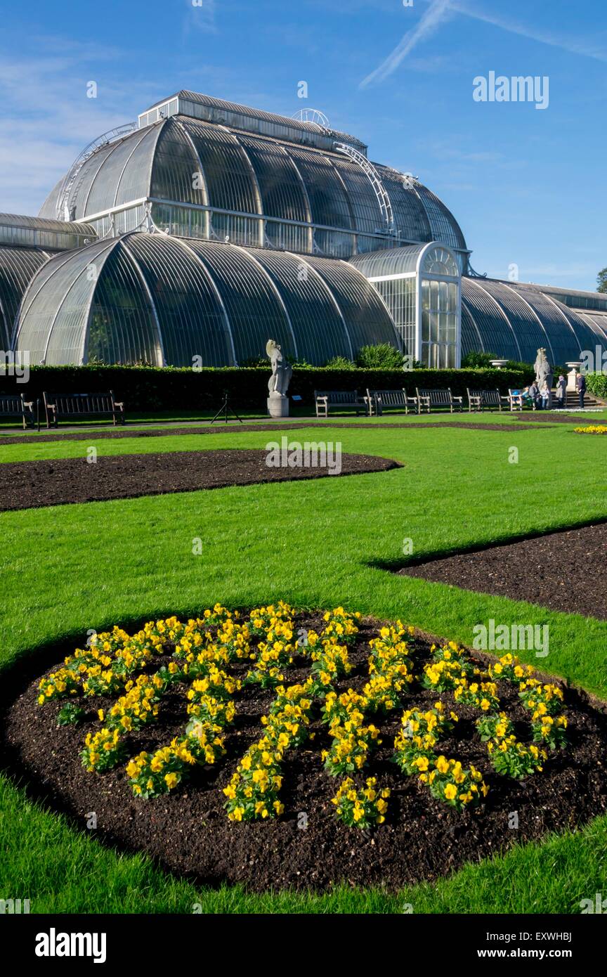 Casa temperate, Royal Botanic Gardens, London Borough of Richmond upon Thames, London, England, Gran Bretagna, Europa Foto Stock