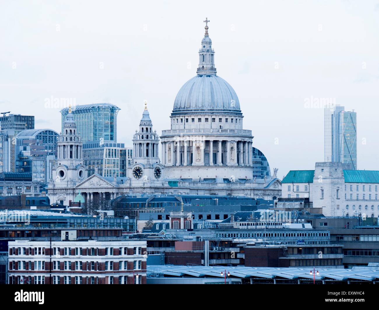 La Cattedrale di Saint Paul, Londra, Gran Bretagna, Europa Foto Stock