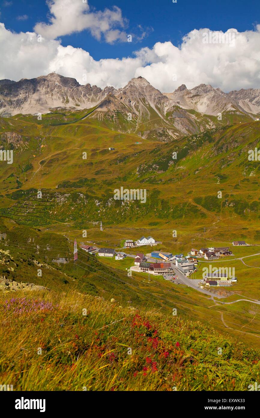 St. Christoph am Arlberg, Tirolo, Austria Foto Stock