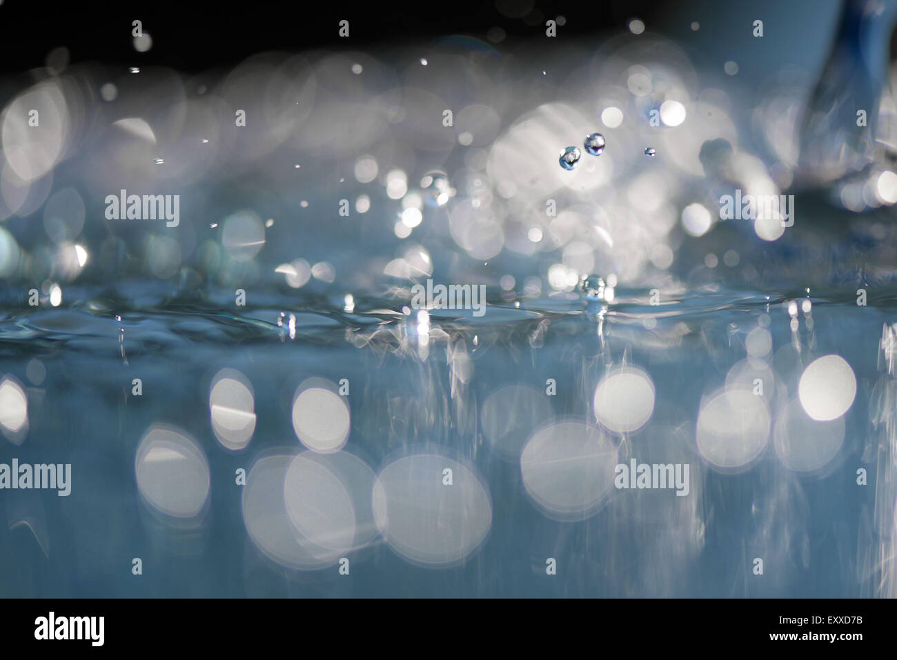 Acqua, primo piano Foto Stock