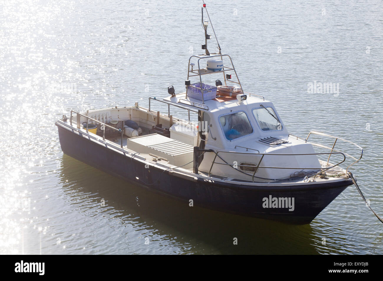 Le barche nel porto in barmouth Galles Foto Stock
