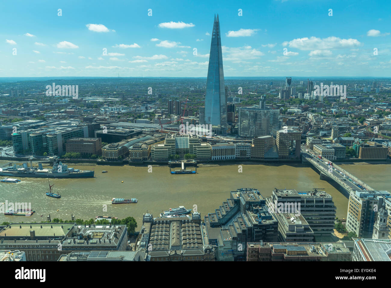 La Sky Garden di walkie talkie edificio a 20 Fenchurch Street, Londra, Regno Unito Foto Stock