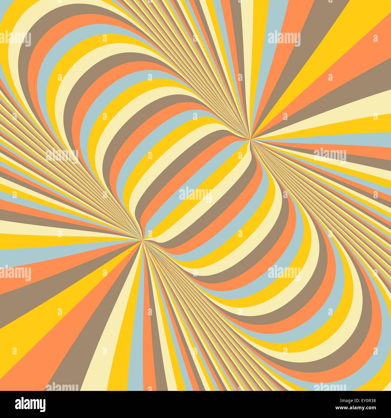 Abstract 3d sfondo geometrico. Modello con illusione ottica. Illustrazione Vettoriale. Illustrazione Vettoriale