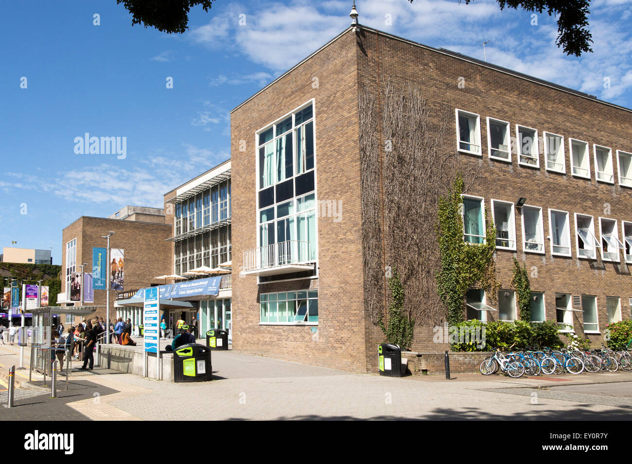 Fulton House, Università di Swansea, Swansea, West Glamorgan, South Wales, Regno Unito Foto Stock