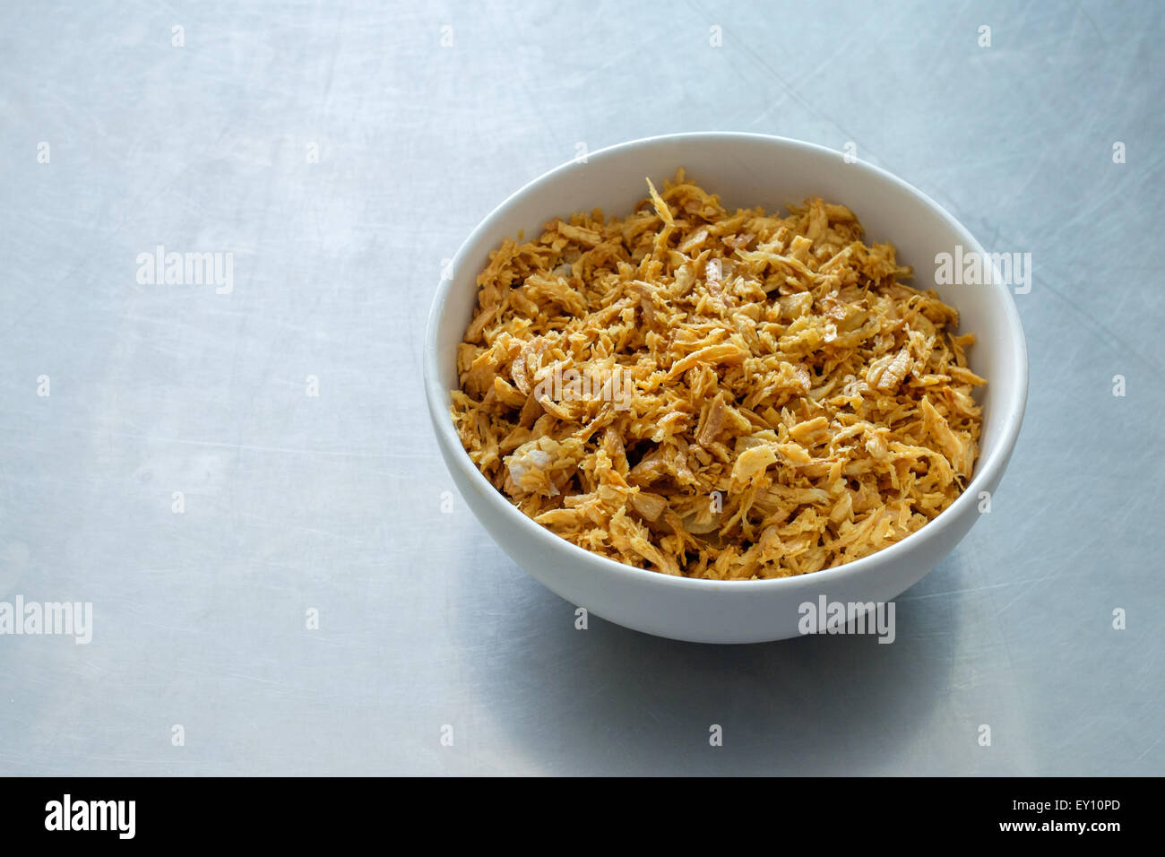 Profondo fritto aglio Foto Stock