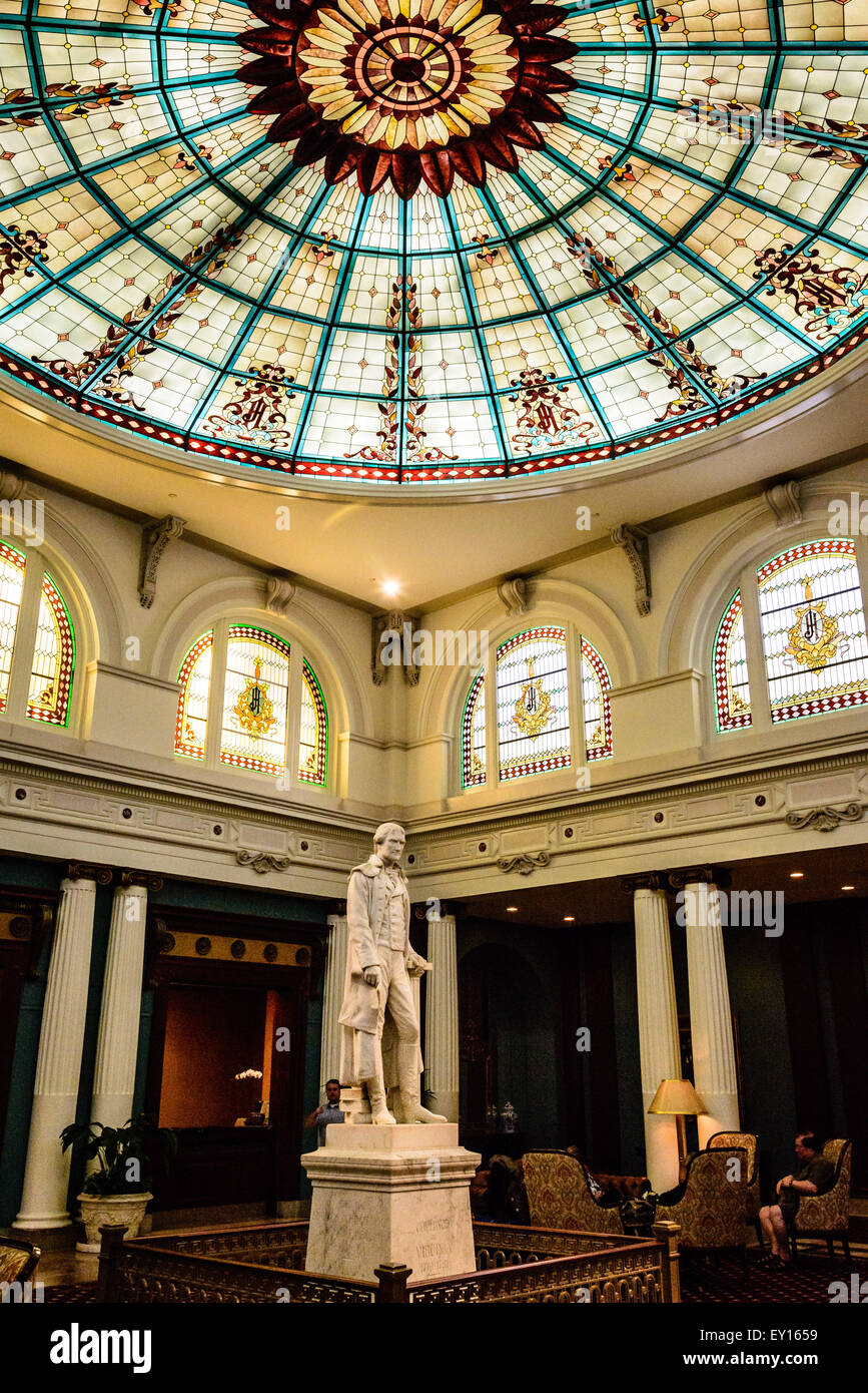 Il Palm Court, il Jefferson Hotel, 101 West Franklin Street, Richmond, Virginia Foto Stock