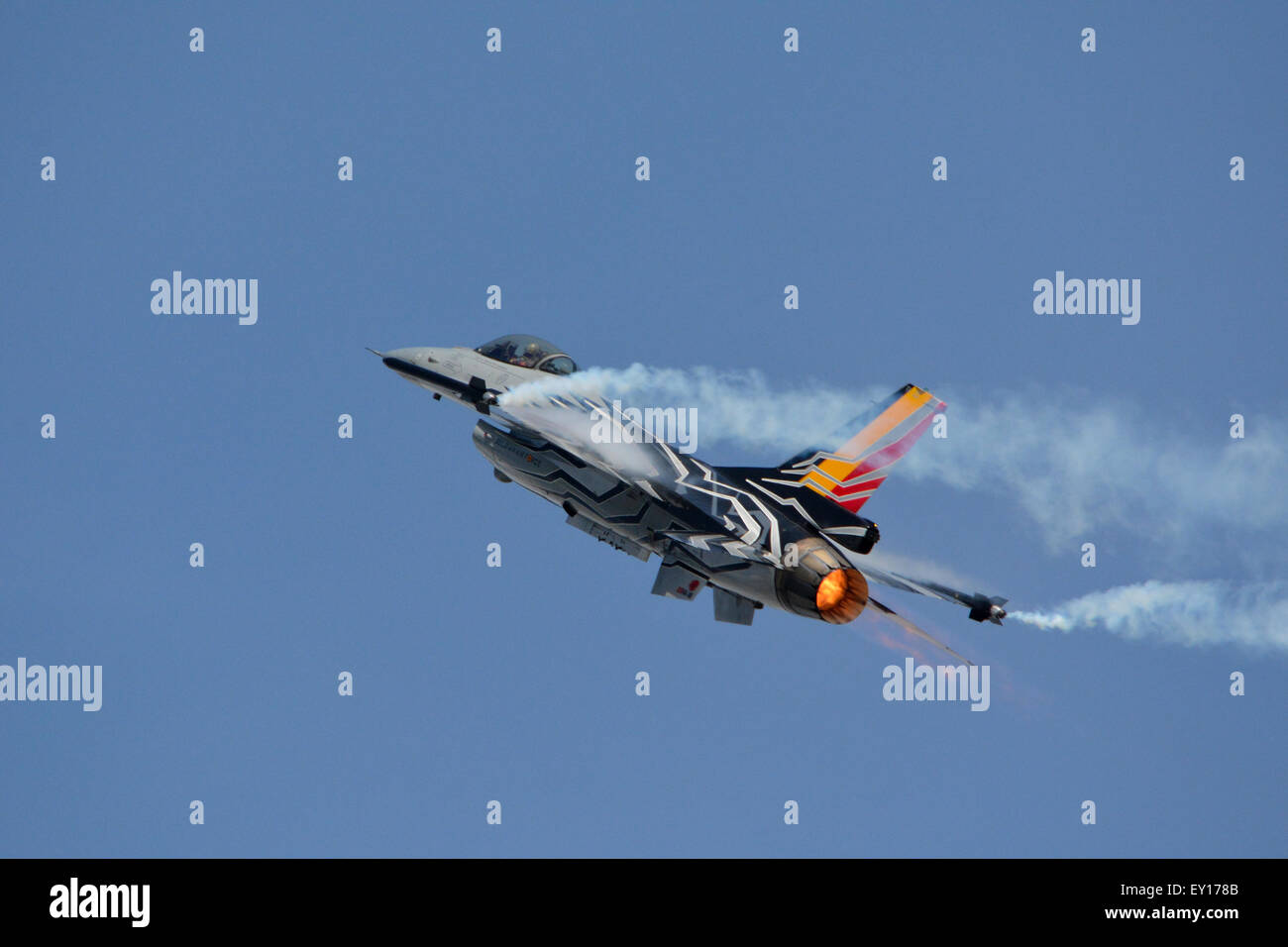 Un F-16 Foto Stock