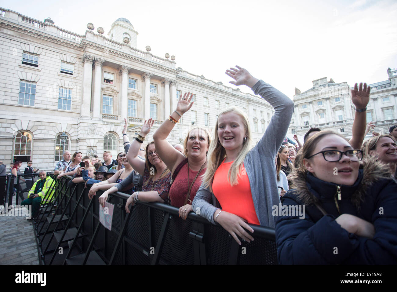 Londra, Regno Unito il 19 luglio 2015. Jessie J, Estate serie, Somerset House. Credito: Robert Stainforth/Alamy Live News Foto Stock