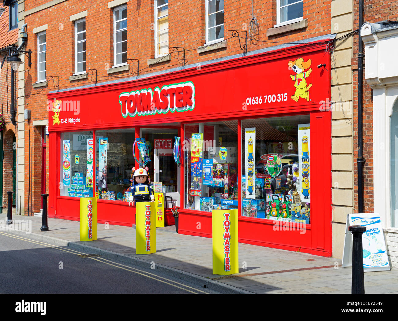Toymaster toy shop, Newark, Nottinghamshire, England Regno Unito Foto Stock
