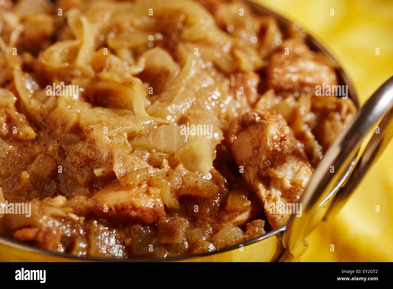 Pollo Dopiaza - un classico British curry house piatto Foto Stock