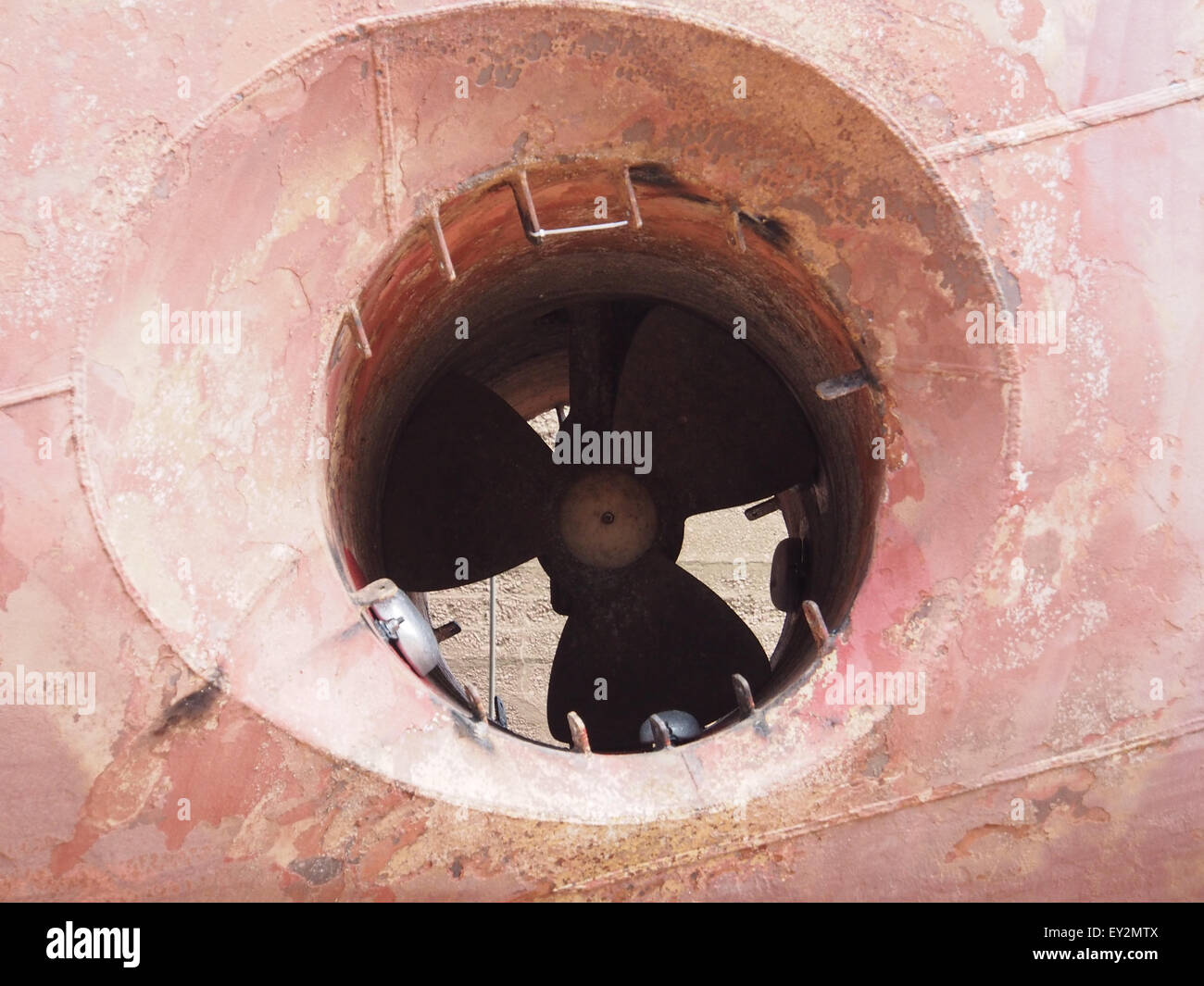 Fairplay-21, con IMO 9148752 e segnale di chiamata PFBY, si trova nel bacino di carenaggio del porto di Anversa per lavori di manutenzione. Questa nave è una nave portacontainer, che contribuisce al trasporto di merci e merci sfuse nel porto e nelle vie navigabili circostanti. Foto Stock