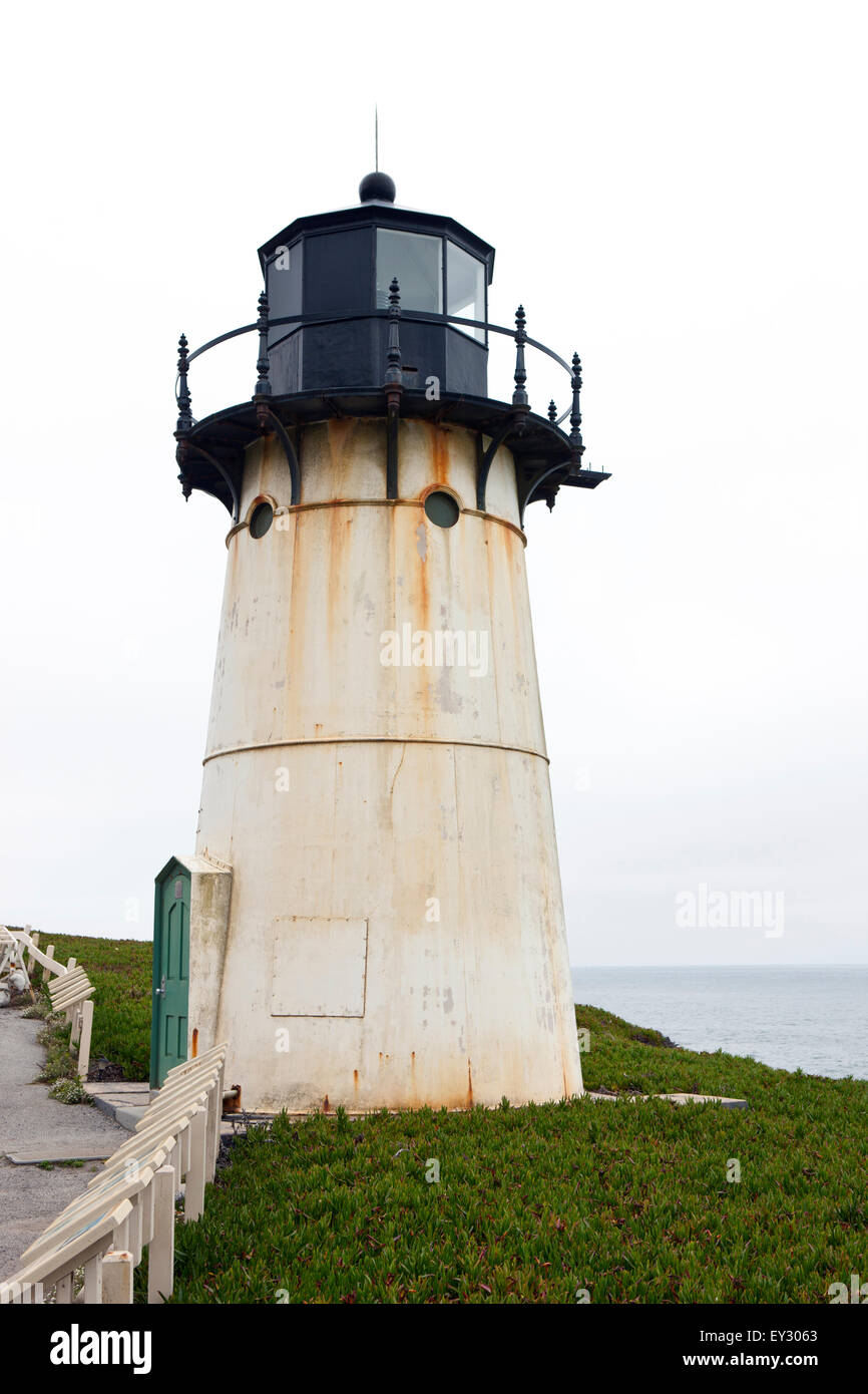 Punto luce di Montara Stazione, Montara, California, Stati Uniti d'America Foto Stock