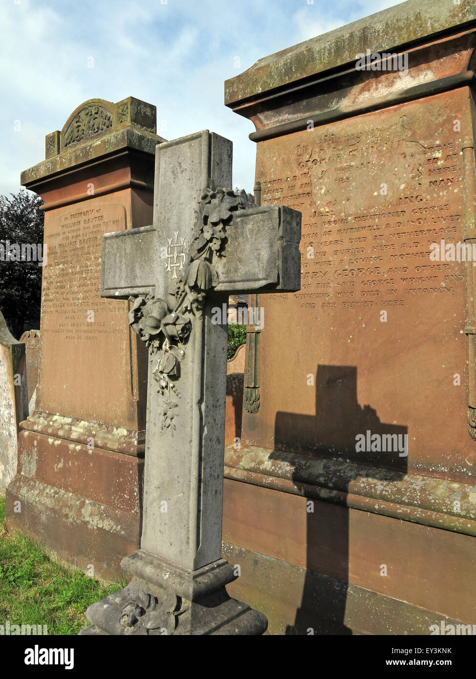 Annan vecchia Chiesa Parrocchiale di Scozia Foto Stock