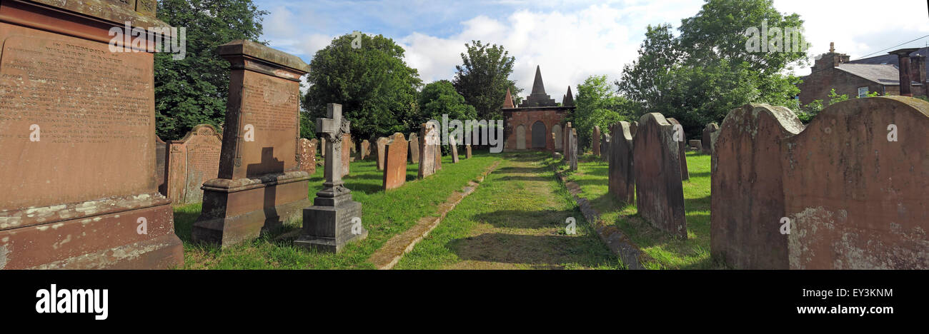 Annan vecchia Chiesa Parrocchiale di Scozia Foto Stock