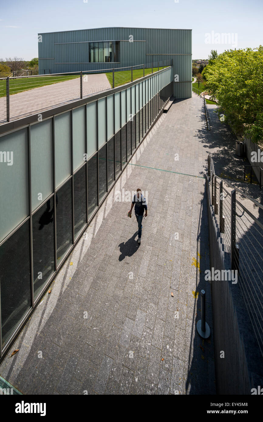 Bloch building, Nelson-Atkins Museum of Art di Kansas City, Missouri, Stati Uniti d'America Foto Stock