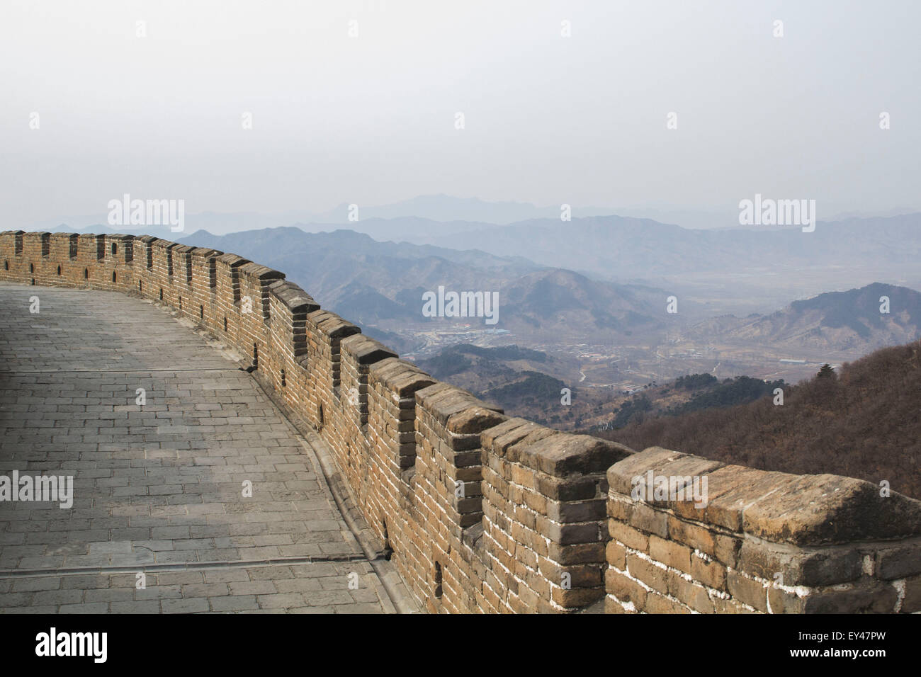 La Grande Muraglia della Cina Foto Stock