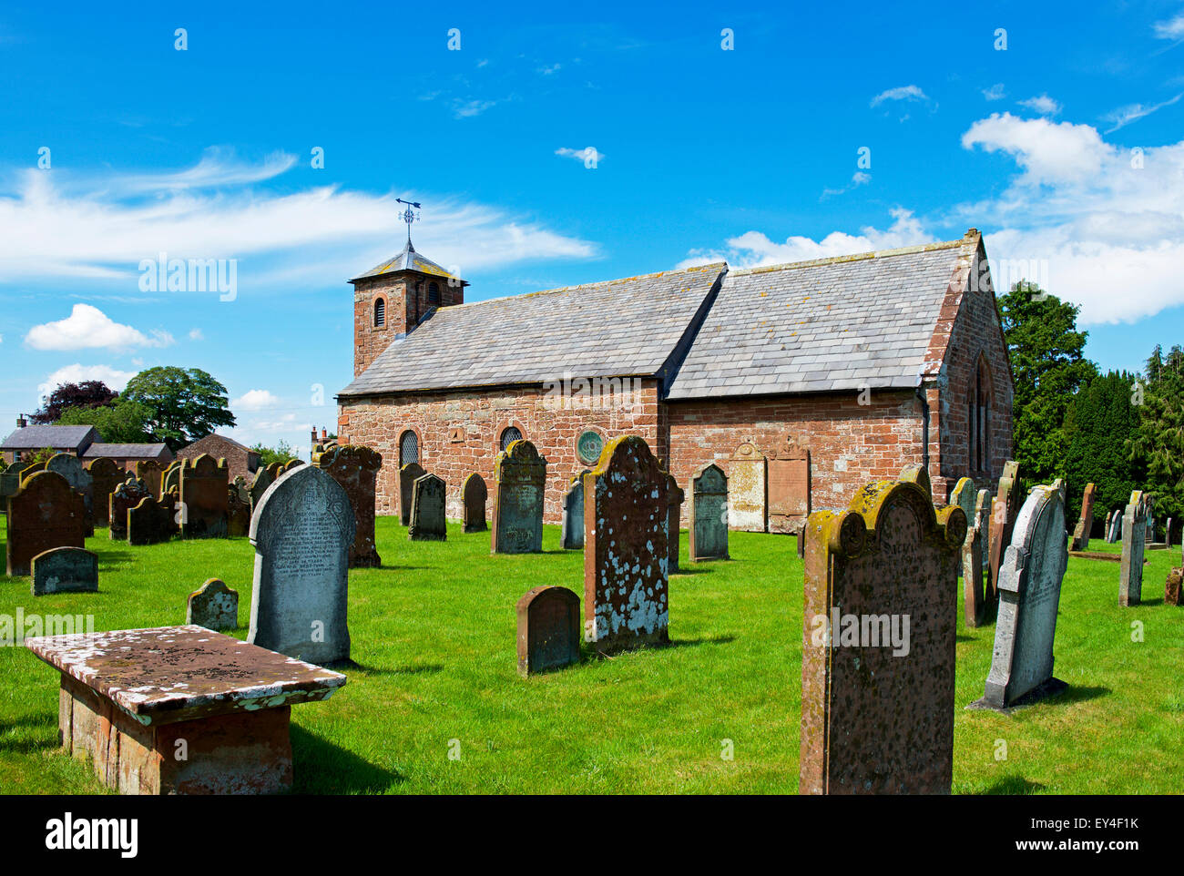 Chiesa di Santa Maria, Cumwhitton, Eden Valley, Cumbria, England Regno Unito Foto Stock