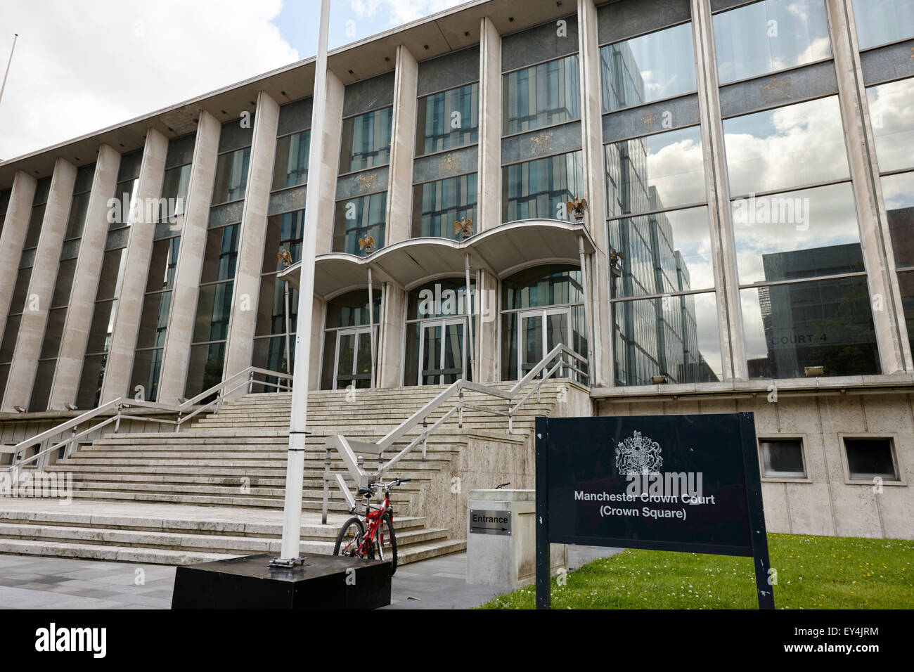 Manchester Crown Court Inghilterra REGNO UNITO Foto Stock