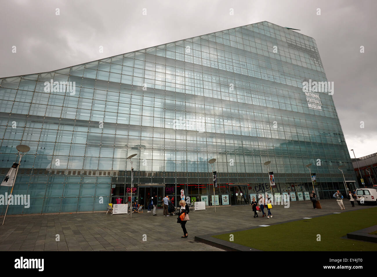 Museo Nazionale del Calcio Manchester Inghilterra England Regno Unito Foto Stock