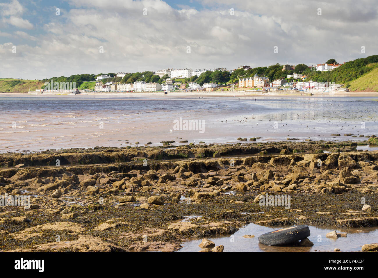 Filey località balneare North Yorkshire Regno Unito Foto Stock