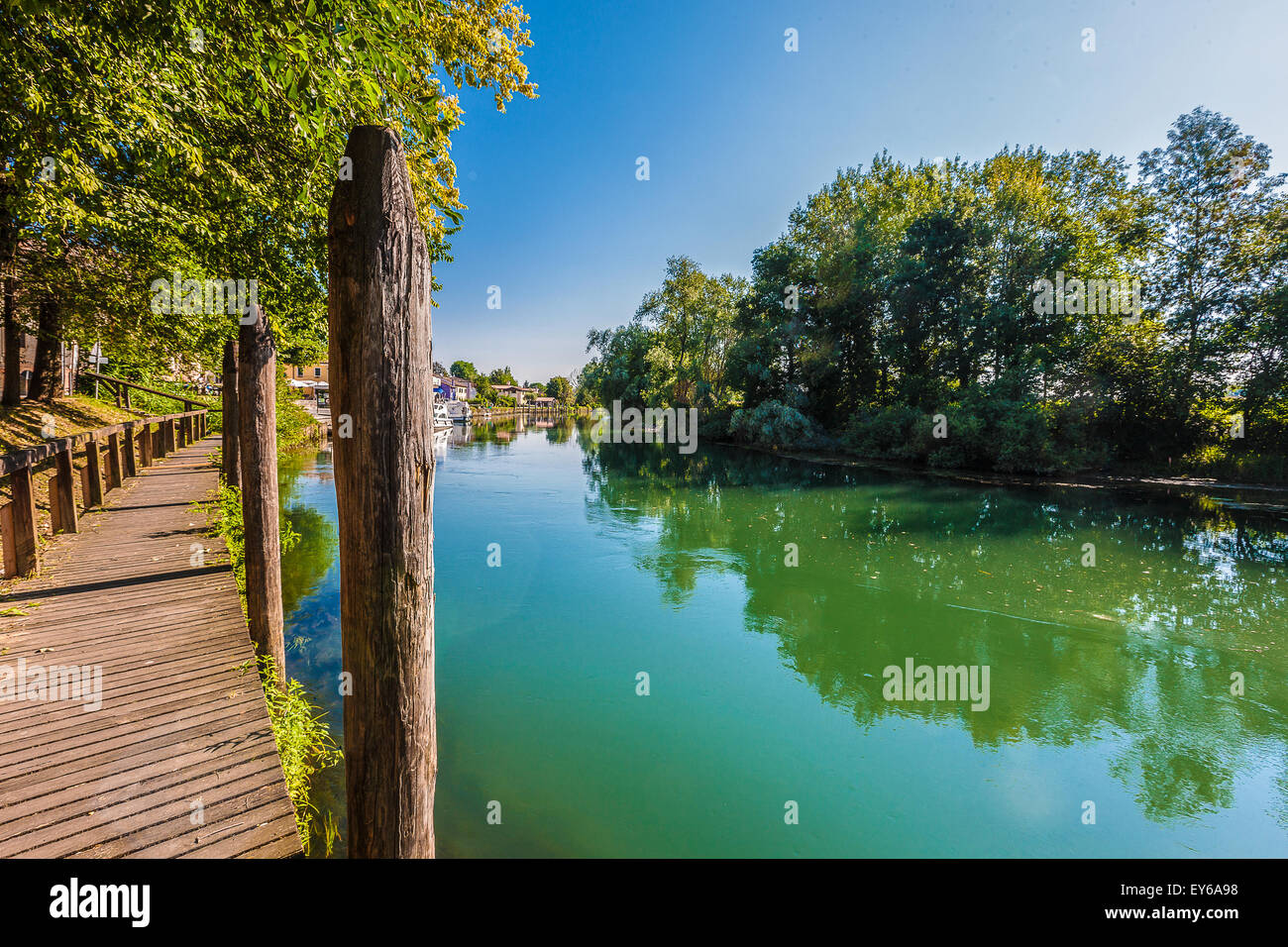 Veneto Veneto Parco naturale del fiume Sile - Casale sul Sile Foto Stock